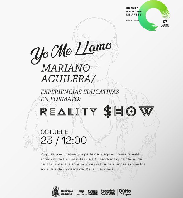Yo me llamo Mariano Aguilera – experiencias educativas en formato reality show