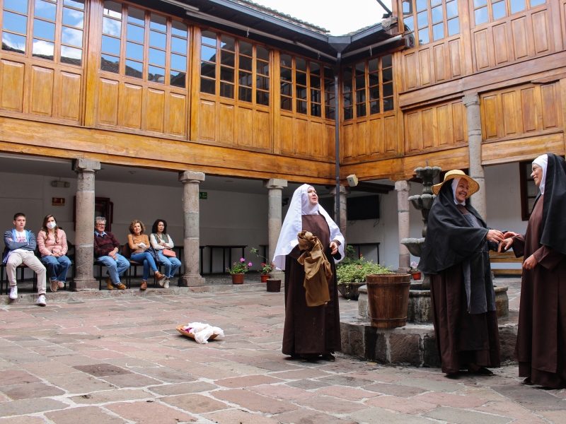 Las Fiestas de Quito se celebran con dos obras de teatro que recrean la historia de la ciudad