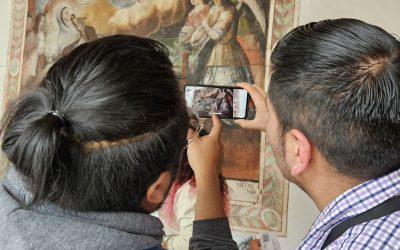 Experiencias de realidad aumentada se viven en el Museo del Carmen Alto
