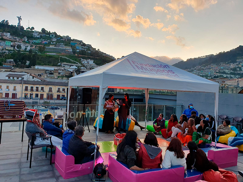 Este jueves forme parte de una noche de cuentos por el Cápac Raymi