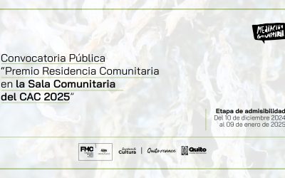 Convocatoria Pública: «Premio Residencia Comunitaria en la Sala Comunitaria del CAC 2025»