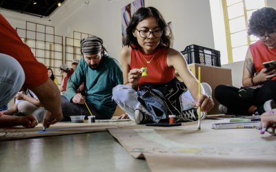 Viva la experiencia del sketch painting en el Centro de Arte Contemporáneo