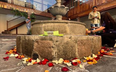 Nuestra cosecha: castillo, fiesta y toma del atrio