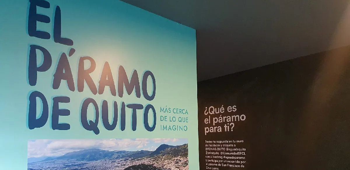 Páramo de Quito Yaku Parque Museo del Agua
