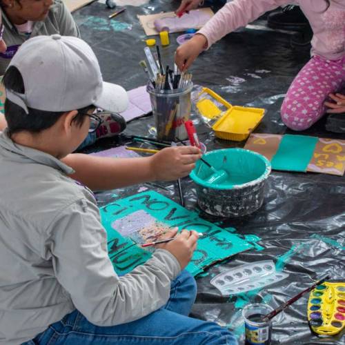 Carteleada por el 8M