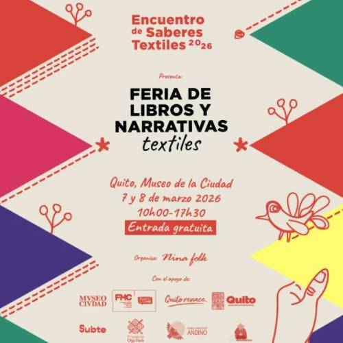 Encuentro de Saberes Textiles: Feria de Libros Narrativas Textiles